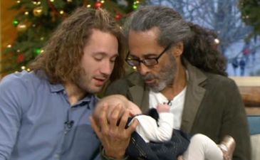 This Morning fans in tears as man meets his son and baby granddaughter for the first time