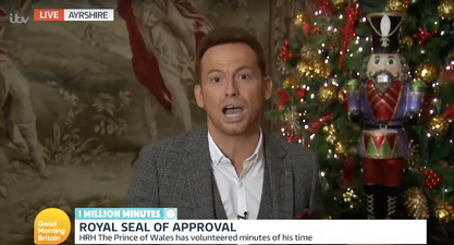 Joe Swash mispronounced Prince Charles’ name on live TV today and it’s absolutely hilarious