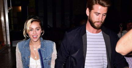 Liam Hemsworth took the CUTEST video of Miley Cyrus on their wedding day and ugh, our hearts
