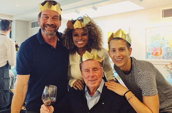 James McVey shares hilarious video of him and Harry Redknapp flossing on stage