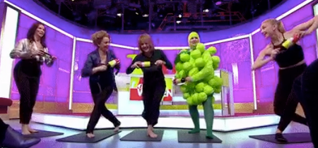 Loose Women did a ‘wine workout’ today and it was incredibly questionable TV