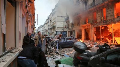 Several injuries have been reported following an explosion in Paris