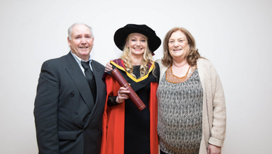 Sindy Joyce has officially become the first Traveller in Ireland to receive a PhD
