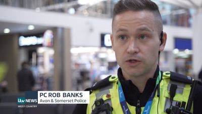 A policeman called ‘Rob Banks’ has gone viral because… well, obviously