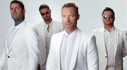 You can get Boyzone themed food delivered to your gaff tomorrow