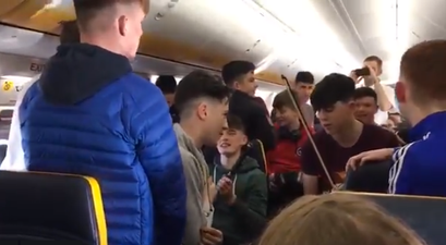 Irish lads play a trad session on board a Ryanair flight and it’s a must-watch video