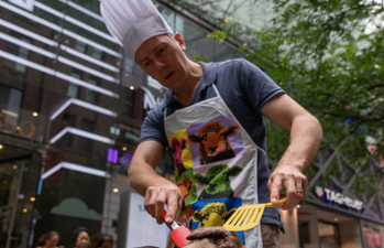 ‘Barbecue dog’ stunt horrifies meat eaters, vegetarians, and vegans alike