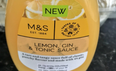 M&S just released a lemon GIN and tonic syrup for Pancake Tuesday and eh, hiya
