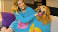 You can now buy a jumper for you and your dog for Valentine’s Day