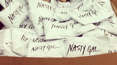 Chalk it down – this striking €63 Nasty Gal trench coat is about to go viral