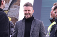 David Beckham was joined by his body double to film new advert and they look scarily similar