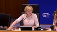 Irish MEP Mairead McGuinness handled hecklers in the European Parliament like a pro