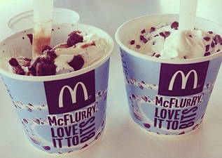 The greatest McFlurry of all time is BACK on the McDonald’s menu and I’m crying