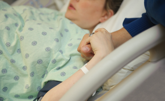 Woman in labour for 47 hours finds out she's actually having twins