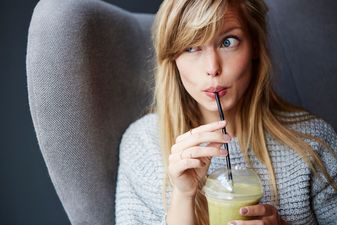 This is the easiest smoothie you’ll ever make and it’s DELICIOUS