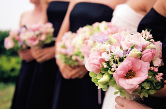 A bride admits to fattening up her bridesmaids on the lead up to her big day