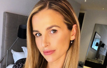 This is the exact dress Vogue Williams wore on the Late Late Show last Friday night