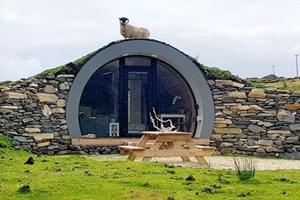 If you’re looking for a gorgeous getaway, this Hobbit pod in Donegal is so cheap