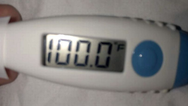 Boyfriend loses his shit when he mistakes thermometer for a pregnancy test