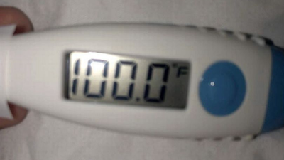 Boyfriend loses his shit when he mistakes thermometer for a pregnancy test