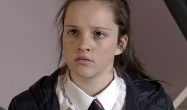 Amy Barlow visited by the police in Corrie following teenage pregnancy controversy
