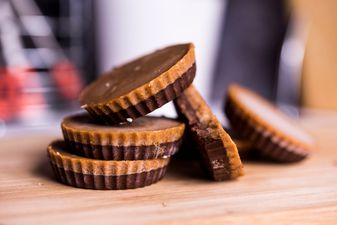 Reese’s peanut butter brownies are here and OMG would you just look at them