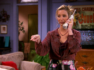 Friends fans have noticed a major error when Phoebe was on hold for two days