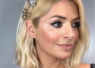 Holly Willoughby channels old school glamour in stunning black dress ahead of tonight’s DOI