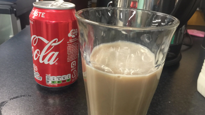 Milk coke is a real thing that real people are drinking and we’re calling the guards