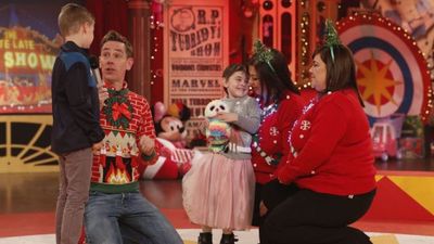 8-year-old boy who had us bawling on the Toy Show lived his dream this weekend