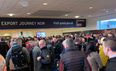 Outrage at Belfast International Airport as customers are made queue outside of terminal
