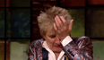 Rod Stewart cried on the Late Late Show last night for the sweetest reason