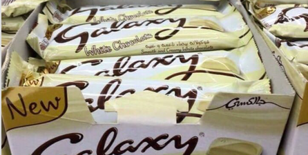White chocolate Galaxy bars exist and good lord they look DIVINE