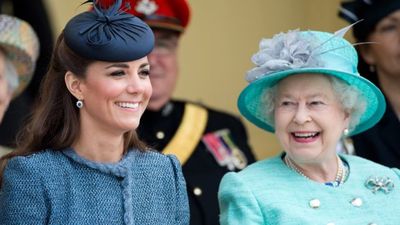 Kate Middleton has had her first solo royal engagement with the Queen