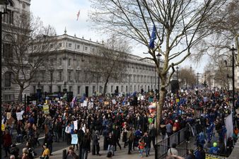 ‘One million protesters’ march through London to demand second Brexit referendum
