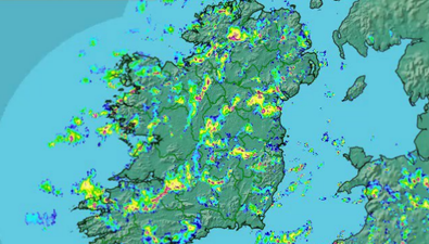 Met Éireann make predictions for today’s weather and it’s looking rather nasty