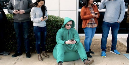 A bean bag onesie exists, and honestly it’s the greatest thing we’ve ever seen
