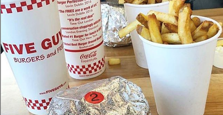 You will not believe how many calories are in one portion of Five Guys fries