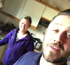 Hungover man wakes up in complete stranger’s house and their reactions are priceless