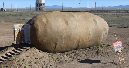 You can now spend the night in a giant potato for just €178