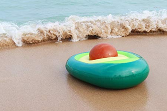 PSA to all millennials: You can now get an avocado pool float with a removable pit