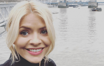 Holly Willoughby is wearing the biggest fashion trend of the season today