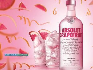 This new ABSOLUT Grapefruit Vodka is THE drink of the bank holiday weekend (it’s sin-free too!)