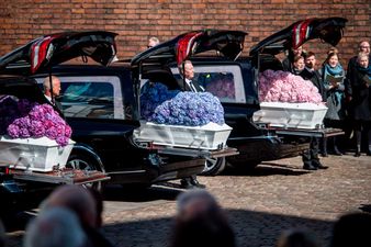 The funerals have been held for the three children of ASOS founder, Anders Holch Povlsen