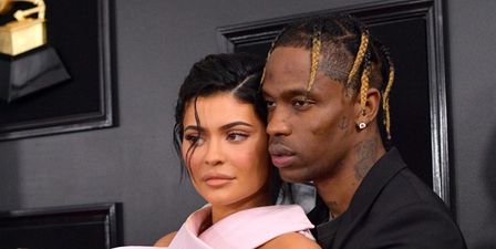 Kylie Jenner just gave Travis Scott a tattoo and the actual cuteness
