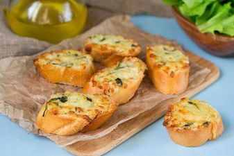 Cheesy garlic bread is the number one dish that causes food envy