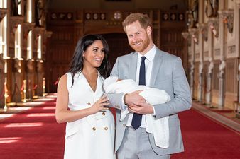 Turns out Baby Sussex is the absolute IMAGE of Meghan as a newborn