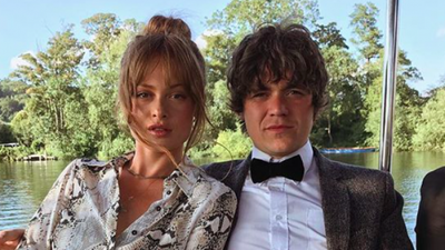 Frankie Cocozza and his wife, Bianca, have welcomed their first child together