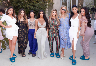 Kim just released her baby shower pics… and it’s all so delightfully Kardashian