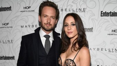 Patrick J Adams shares a gushing Instagram post about Troian Bellisario being a mum